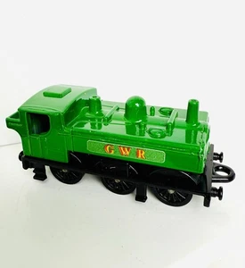 Vintage 1978 Matchbox Superfast Green Pannier Tank Loco Train GWR w Brown Base! - Picture 1 of 6