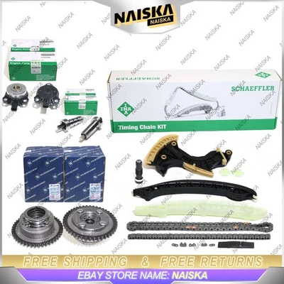 Timing Chain Tensioner Kit&Camshaft kit For Mercedes W212 W204 C250 M271 1.8T L4 Foto 1 de 4
