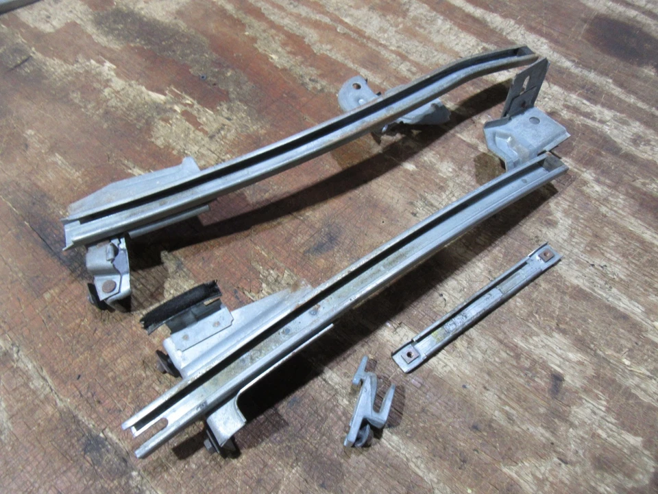 Chevrolet Impala Caprice 1967 4 puertas techo rígido puerta ventana vidrio rodillos orugas PR Foto 1 de 2