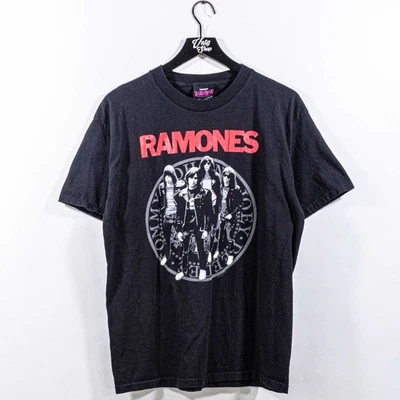 Camiseta Ramones Band Punk Rock Grande Y2K Streetwear Foto 1 de 4