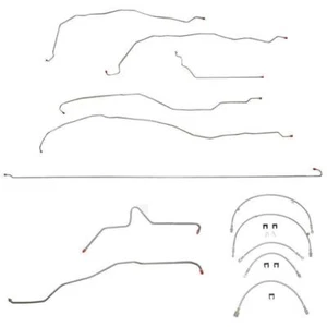 Línea de freno completa y manguera para Chevrolet Silverado 2500HD 01-07 V8 cama larga-BLH5 - Imagen 1 de 7