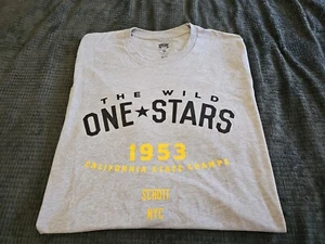 Schott NYC The WILD ONE * STARS 1953 CA. State Champs TShirt SZ XL: Made USA - Picture 1 of 6