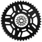 LOPOR 525 CNC 16T/45T Front Rear Motorcycle Sprocket for Honda XRV750 1993-2003