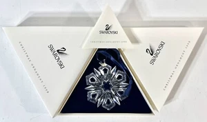 Swarovski 1999 Annual Christmas Ornament Crystal Snowflake Star With Box - Picture 1 of 4