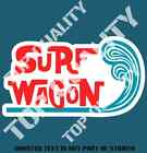 SURF WAGON DECAL STICKER GREAT FOR WOODY SURFING HOT ROD RAT ROD DECALS STICKERS