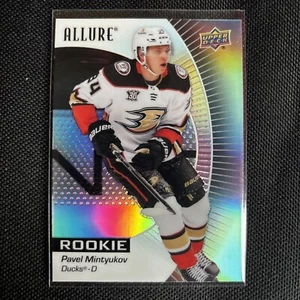2023-24 Upper Deck Allure Rookie Black Rainbow Pavel Mintyukov #126 Anaheim - Picture 1 of 2