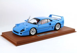 New BBR FERRARI F40 1987 1:18 Model Car BLUE BBRKS013 KidBX - Picture 1 of 10