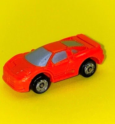 Vintage Micro Machines Bugatti EB110 Light Orange 1994 LGT - Image 1 of 4