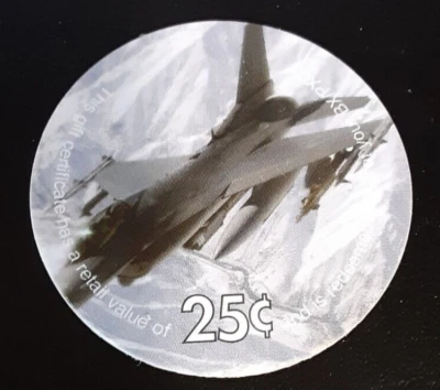 KL # M149,  2nd  Print  2B25  25 cents AAFES  Pogs from 2003 printing A.U. - Image 1 of 2