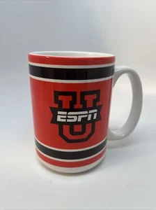 Tazza da caffè ESPN-U Sports University mai laureata 15 oz usata in ottime condizioni - Foto 1 di 4