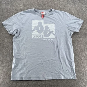 Kappa Logo T Shirt Mens Blue Size XL - Picture 1 of 9