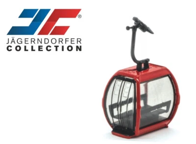 Jägerndorfer - OMEGA V - 10 in rot - H0 | 1:87 Seilbahn Gondel - JC82101 - Bild 1 von 2