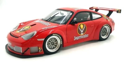 Minichamps 1/18 Scale - Reworked - Porsche 911 GT3 RSR - Jagermeister Red - Image 1 of 4