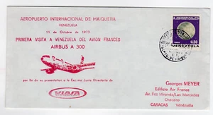 France 1973 première visite au Vénézuela vol AIRBUS A 300   /RUB11 - Picture 1 of 1