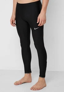 New Nike Mobility Running Dry Compression Tights Black AT4238-010 Mens XL  - Picture 1 of 1