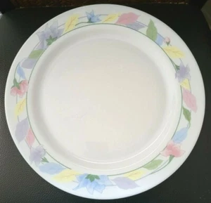Vintage Arcoroc Arcopal Flo Pastell Blumen Servierplatte 12" - Bild 1 von 3