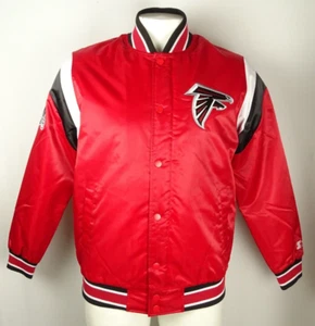 Atlanta Falcons NFL Starter Men's Full-Snap Jacket - Picture 1 of 9