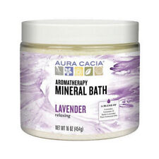 Mineral Bath Relaxing Lavender 16 Oz By Aura Cacia
