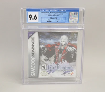 Castlevania: Harmony of Dissonance Game Boy Advance GBA Sealed H-Seam CGC 9.6 A+ - Image 1 of 4