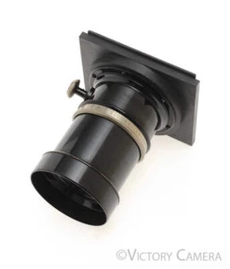 Wollensak Vitax Portrait Focus 10" f3.8 8x10 Lens Sinar Board [EXC-] - Picture 1 of 5