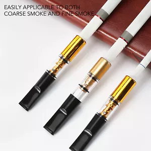 5X Portable Filter Cigarette Holder Reusable Smoke Tar Filter Cigarette Holde - Picture 1 of 12