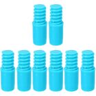 8 Pcs Plastic Threaded Tip Replacement Pole Handle Replacement Extension Pole