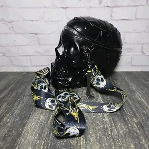 KIISY Skull Purse Handbag Black Skull Crossbody Purse Gothic - Picture 1 of 15