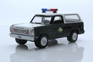 Dodge Ramcharger Texas DPS Highway Patrol Police Car 1:64 Scale Diecast Model 78