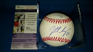 Jonathan Lucroy signed #25 ROL baseball Auth by JSA Q00997 - Picture 1 of 5
