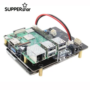 X820 2.5in SATA HDD/SSD Storage Expansion Board,Raspberry Pi Model B/2B/B+ ASS - Bild 1 von 10