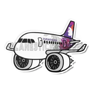 Hawaiian Airlines Airbus A321 NEO Magnet - Picture 1 of 1