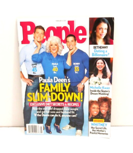 People Magazine February 4 2013 Paula Deen Whitney Houston Michelle Kwan