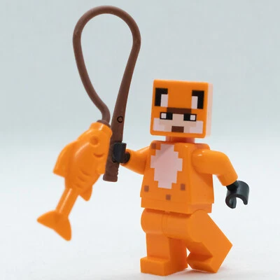 NUEVO Fox Skin LEGO Minecraft Minifigura del set 21178 Foto 1 de 4