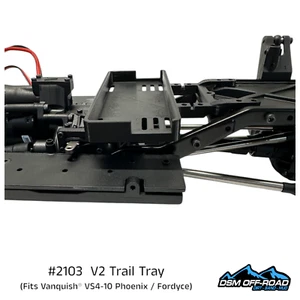 Trail Tray (for Vanquish® VS4-10, Phoenix, Fordyce) large Lipo Battery - Picture 1 of 9