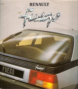 Renault Fuego 1980-81 UK Market Launch Foldout Sales Brochure TL TS GTS TX GTX - Picture 1 of 1