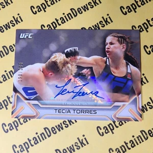 TECIA TORRES 2016 Topps UFC Knockout #190/249 Autógrafos Peso Paja AUTO - Imagen 1 de 4