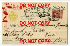 CERIGNOLA Foggia SCIENZA E DILETTO TIPOGRAFIA TESTATINA FP VG 1905 x TURI Bari