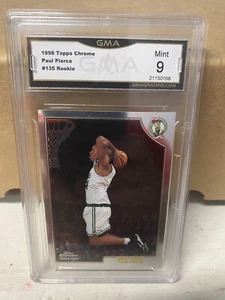 1998 Topps Chrome Paul Pierce #135 rookie MINT 9 - Picture 1 of 2