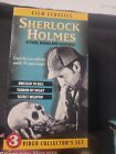 Zestaw kolekcjonerski Sherlock Holmes 3 VHS (T80DG)