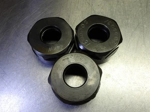 Lot Of 3 Used TG100 Collet Nuts - Picture 1 of 2