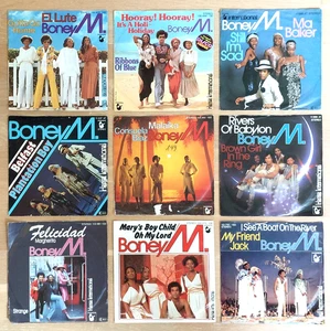 BONEY M. - Rivers Of Babylon / El Lute / Ma Baker / Belfast . . .  9 x Single 7" - Bild 1 von 4