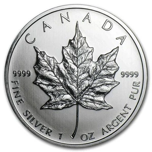 2011 Canada 1 oz Silver Maple Leaf BU - Picture 1 of 2