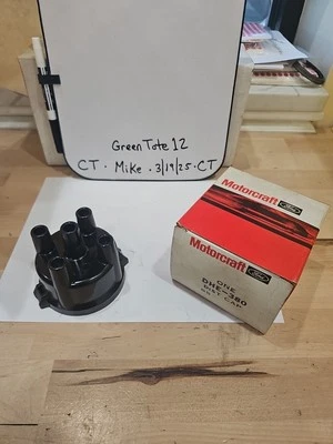NOS 72 Ford Courier 73-78 Honda Civic Accord Motorcraft Distributor Cap DHE-380  - Image 1 of 3