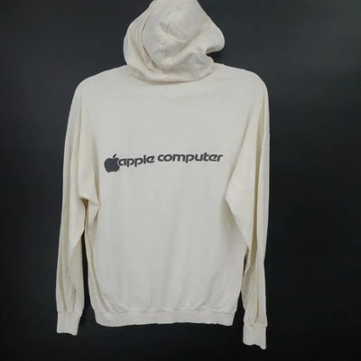 Vintage Apple Shirt Extra Large Beige 1983 Convention Mac Computer Mash Hood USA - Image 1 of 4