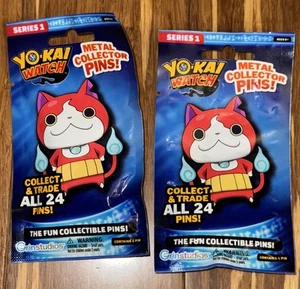 Yo-Kai Reloj Metal Coleccionista Prendedores Serie 1 Lote 2 Paquetes Ciegos Bolsas NUEVO SELLADO - Imagen 1 de 2