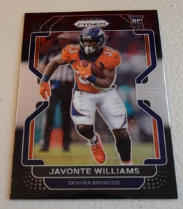 2021 Panini Chronicles #PB-23 Javonte Williams Prizm Black - Picture 1 of 2