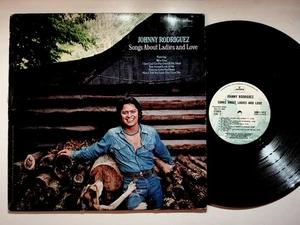 Johnny Rodriguez - Songs About Ladies and Love LP Record 1974 Mercury Country - Picture 1 of 2