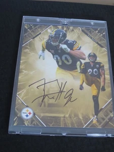 2025 Fanatics Emanate TJ Watt Autogramm 8x10 Foto Steelers 11/50 - Bild 1 von 4