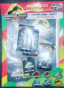 Panini Jurassic Park 30th Anniversary Mega Starter Pack - Sealed - Picture 1 of 2