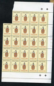 86004 ESTADO DA INDIA 1958 PRE-INDEPENDENCE - BLOCK OF 24 MNH STAMPS - Picture 1 of 4